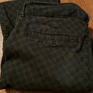 Dark green old navy pixie pants